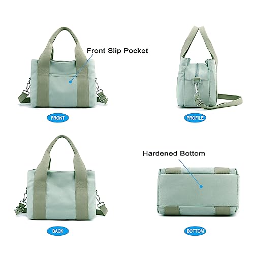 Bolso crossbody clásico con múltiples compartimentos miniatura 6