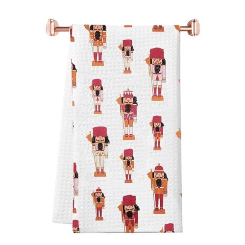 Soldier Nutcracker Kitchen Towel Fairy Tale Nutcracker Gift Nutcracker Santa Gift Christmas Santa Gift for Fairy Tale Fans (Nutcracker Towel EU)