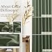 Olive Green Linen Curtains 84 Inches Long for Living Room Back Tab Light Filtering Privacy Semi Sheer Curtains Modern Farmhouse Decor Olive Green Curtain for Bedroom 2 Panels 52x84