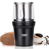 Coffee Grinder Electric 300W, 100g, Removable Bowl with Stainless Steel Blade Gr...