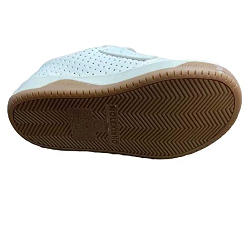 Molekinho, Sapato Casual Bebê Meninos, Branco/Azul, 26