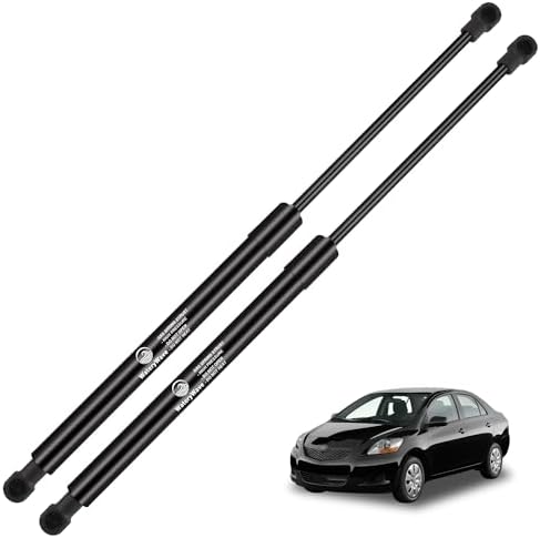 2X Heckklappendämpfer für Toyota Yaris Vitz 2005-2011 | Gasdruckdämpfer Gasfeder Heckklappe Kofferraum Dämpfer Heckklappe für #689500D020, 689500D021, 689600D010, 689600D011