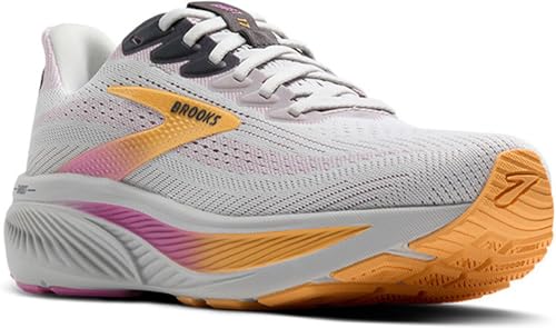 Brooks Women’s Ghost 17 Neutral Running Shoe - Oyster/Apricot/Pink - 9 Medium by Brooks - Image 2