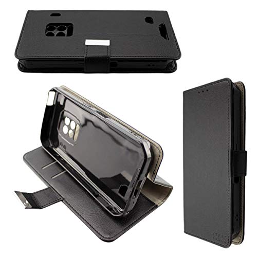 caseroxx tas voor Ulefone Armor 9 / Armor 9E Bookstyle-Case in zwart cover boek