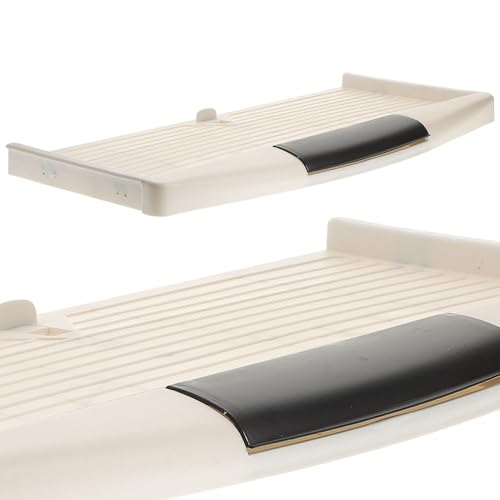 NUOLUX ��^�X���C�h���L�[�{�[�h�g���C �f�X�N���ݒu�\ �v���X�`�b�N�� �I�t�B�X�p�L�[�{�[�h�X�^���h ���K�ȃs���O�p�� �T�|�[�g�\