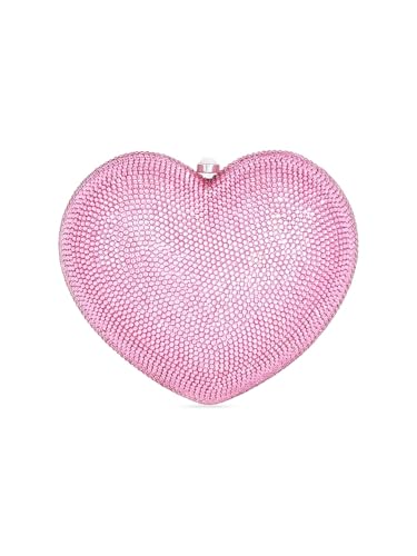 Judith Leiber Petite Heart Pink Clutch