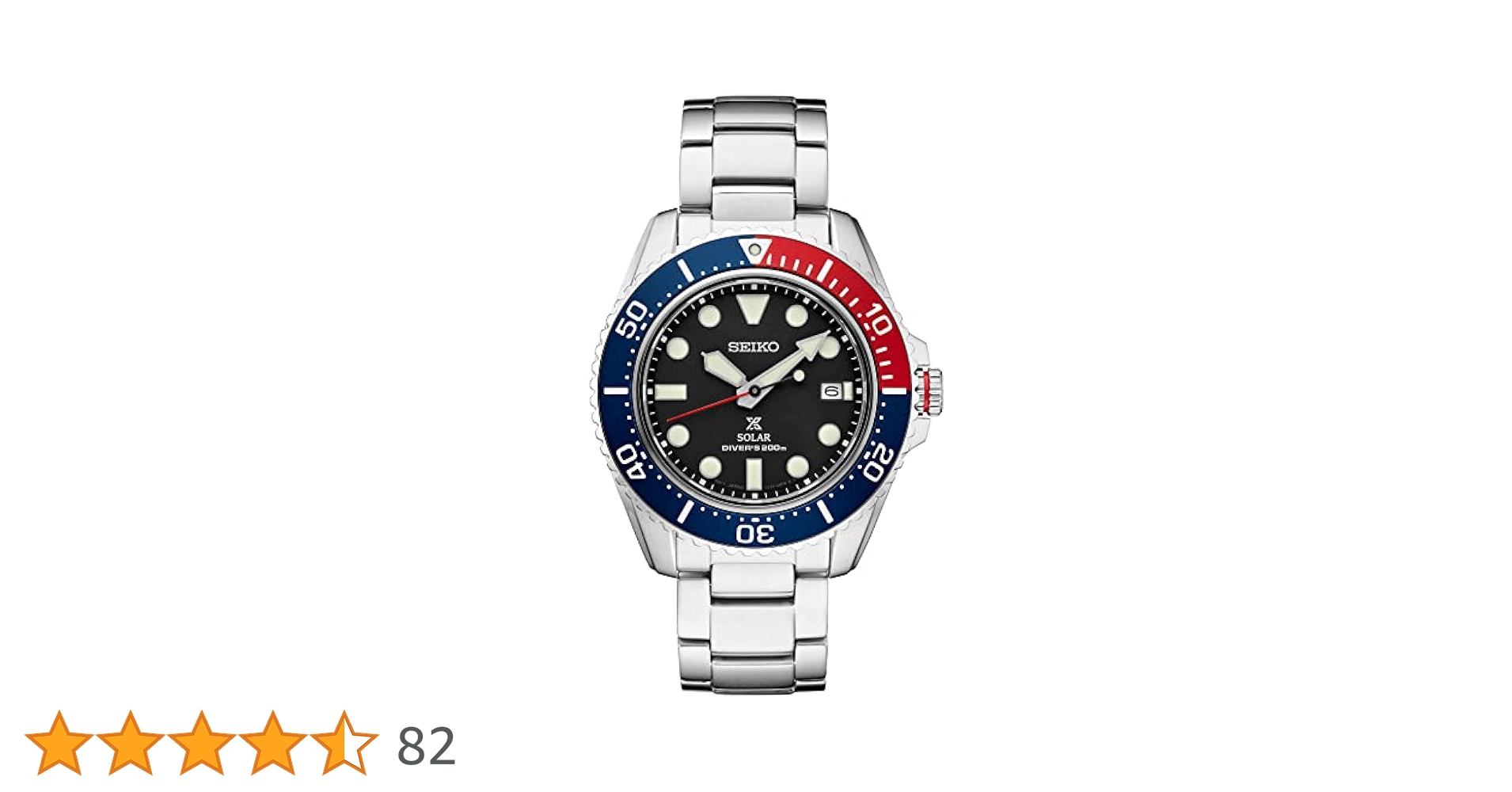 Amazon.co.jp: SEIKO SNE591 自動ソーラーダイブウォッチ メンズ