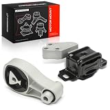 A-Premium Engine Motor Mount and Torque Strut Mount Kit Compatible with Smart Fortwo 2008-2015 L3 1.0L, Not Fit Turbocharged, Set of 2