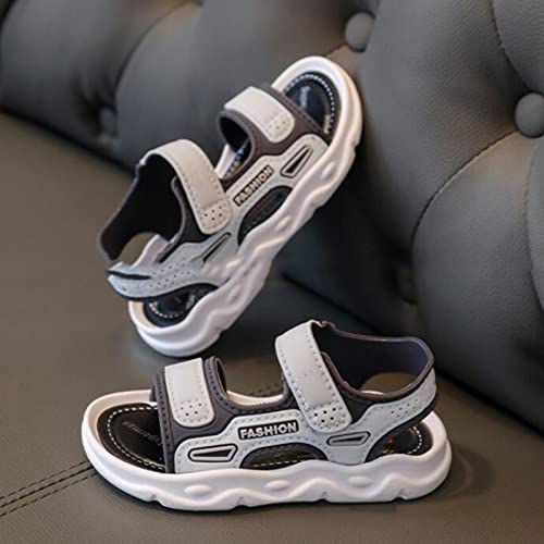 Boys Girls Soft Sole Sandals Open Toe Athletic Shoes Summer Outdoor Sport Sandals (Toddler/Little Kid) Beach4