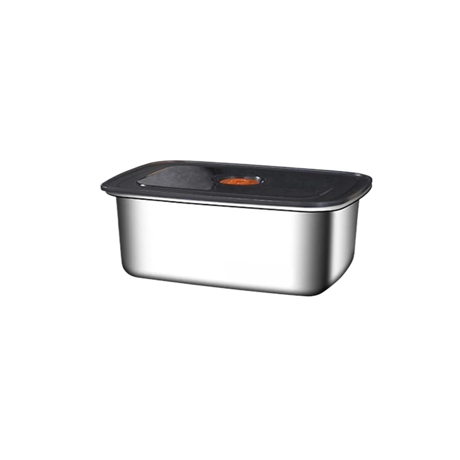 UBOHUZ 6PCS Stainless Steel Camping Lunch Box Sealed Leak-proof Bento Microwave Suitable Large Capacity Refrigerator Freezer Storage Container Sets(1200ML)