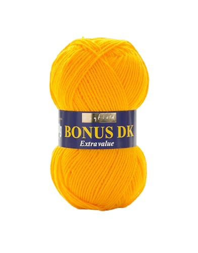 Hayfield Bonus DK Double Knitting, Sunflower (978), 100g by Sirdar