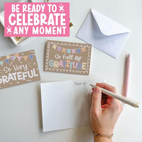 Hadley Designs Assorted Cards With Envelopes All Occasion - 54 Bulk Greeting Cards For All Occasions, Mixed Greeting Card Assortment, Birthday, Thank You, Congrats, Sympathy, Holiday Variety Card Pack - Image 4