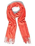 Cuenta con un estilo casual Cecil 571410 Bufanda de Moda, Papaya Orange, A para Mujer