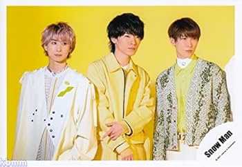 Amazon.co.jp: Snow Man 公式 生 写真（佐久間大介・深澤辰哉・渡辺