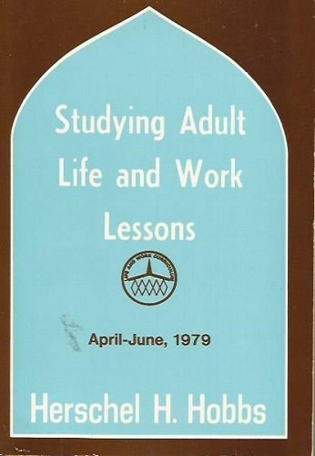 Studying Adult Life and Work Lessons: April-Jun... B008AM5EJC Book Cover