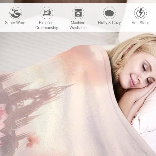 Couverture polaire douce et chaude Lotus plaid isolant toutes saisons - 4