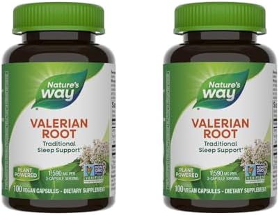 Nature's Way Valerian Root, Traditional Sleep Support*, Non-GMO P...