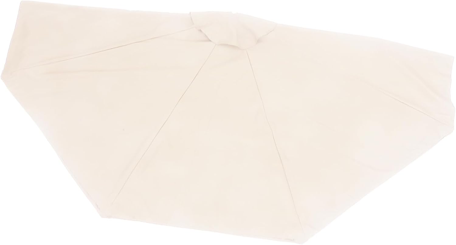 BESTonZON Patio Umbrella Replacement Canopy Outdoor Shade Cover for Garden Rain Canopy for Easy Maintenance Design