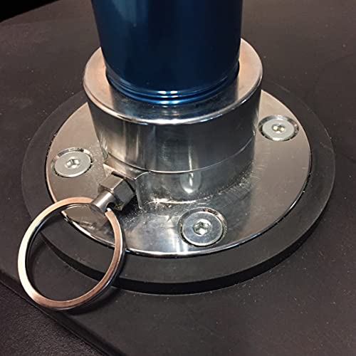 Jugs Quick Release T - Pro Style Batting Tee Features Quick Release Base—From Bag To Field In Seconds. Will Not Tip Over, 25-46 Inch Adjustment Range, Always-Feel-The-Ball Flexible Top #TOP1