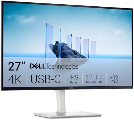 Dell 27 Plus USB-C Monitor - S2725QC, 4K UHD (3840x2160), 120Hz, ...