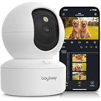 BoyKeep 2K 5G/2.4GHz WiFi Motion Tracking Indoor Security Camera