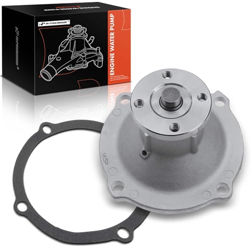 A-Premium Engine Water Pump with Gasket Compatible with Dodge Challenger Charger Custom Royal Dart & Chrysler Town & Country 300 DeSoto Plymouth