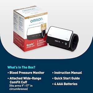 OMRON Evolv Wireless Blood Pressure Monitor & Upper Arm Blood Pressure Cuff — photo 6 of 6