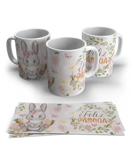 Caneca “Uma feliz páscoa recheada de amor”