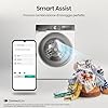 Hisense WD3S1043BW7 Lavasciuga 10,5 + 6 Kg, 1400 Rpm, 19 Programmi Automatici, Vapore, Motore Inverter, Classe Energetica A-20%/D, Display Led, Grigio, WiFi