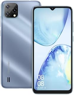Blackview Android phone, A55 Smartphone SIM Free Unlocked Mobile Phones, Android 11, 3GB RAM/SD 128GB, 4780mAh Battery, 6.528 inches Waterdrop Screen, 8+5MP Camera, 4G Dual SIM Phone, Face ID-Blue