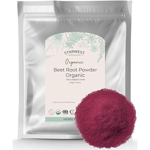 Starwest Botanicals Organic Beet Root Powder, 1 Pound | USDA Organic Certified Cover