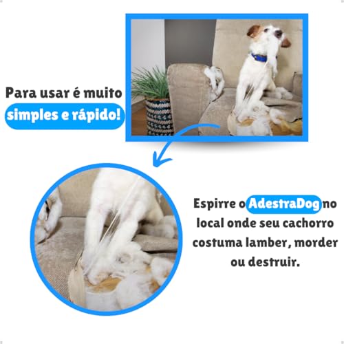 Kit Adestrador Educador Sanitário EducaDog 500ml para Cachorro Xixi no Lugar Certo + AdestraDog Spra