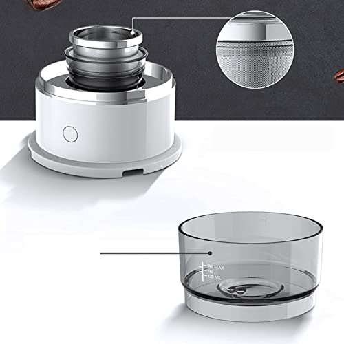Cafetera portátil mini para espresso automática miniatura 7