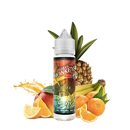 2 x 50ml TROPIKA von Twelve Monkeys Premium E-Liquid ohne Nikotin – Bild 3