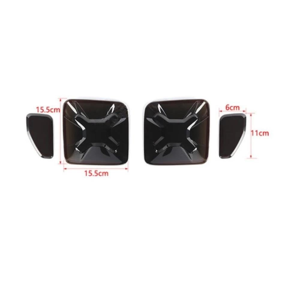 Coque extérieure feu arrière Renegade finition fumé noir premium - 7