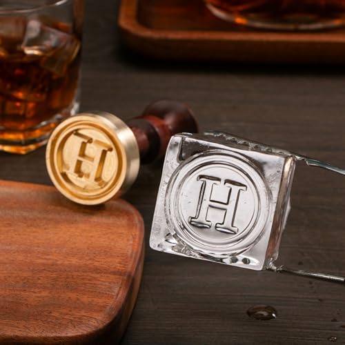 Sello personalizado para cubos de hielo de latón miniatura 6