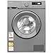 Exquisit Waschmaschine 7 kg schmal 45 cm | Energieklasse A | 1400 U/min | Startzeitvorwahl | Restlaufanzeige | leise 76 dB | freistehend | Aquatop | WA57014-021A inoxlook-az