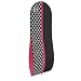 Women’s Dress Gown Garment Bag -72”x24” and 10” Tapered Gusset -Black/Fuchsia