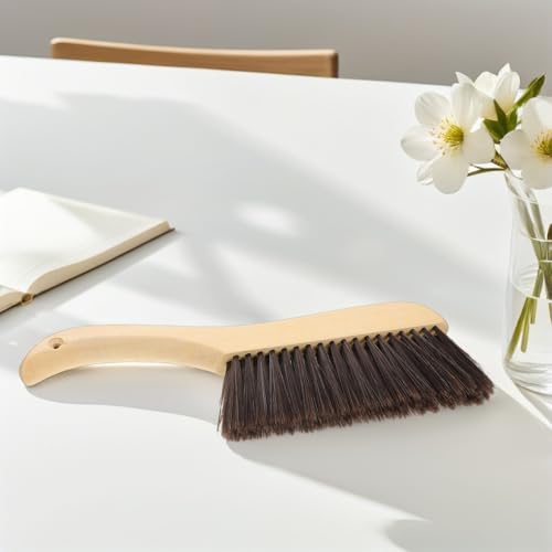 FRCOLOR Brosse Sable Plage Ergonomique en Bois pour Chaussures et Vêtements, Accessoire Indispensable pour Vacances la Plage Retrait Rapide Sable – vue 2