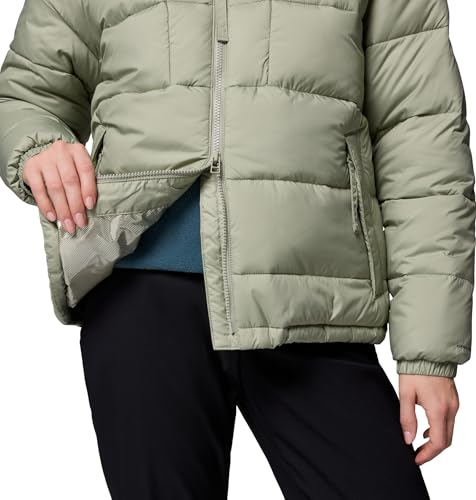 Columbia Women's Pike Lake Jacket, Puffer Jacket, Safari, Small