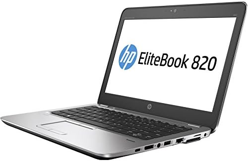 HP EliteBook 820 G3 Business Laptop - 12.5-inch Anti-Glare HD (1366x768), Intel Core i5-6200U, 256GB SSD, 8GB DDR4, NFC, Back-Lit Keyboard, WiFi-AC + Bluetooth, Webcam, Windows 10 Pro (Renewed)