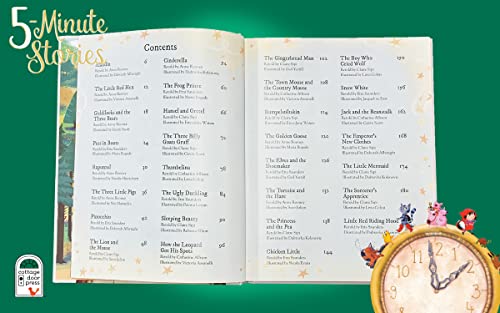 Five Minute Stories Treasury: A Timeless Collection Of Favorite Stories, Tales, And Fables For Children (Hardcover Storybook Treasury) #TOP5