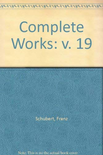 Complete Works: v. 19 0486213412 Book Cover