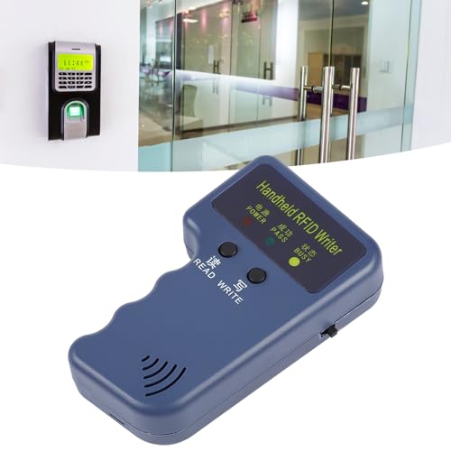 Tragbarer RFID-Reader 125kHz EM4100 ID-Kopierer für Tierchip und Zugangskontrolle Handheld Key FOB Writer