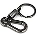 DYCZWZ Schlüsselbund Kette Kreis Auto Keychain Einfacher Starker Karabinerform Keychain Kletternder Hakenschlüsselkettenringedelstahlleute-Geschenk-Autoinnenraum
