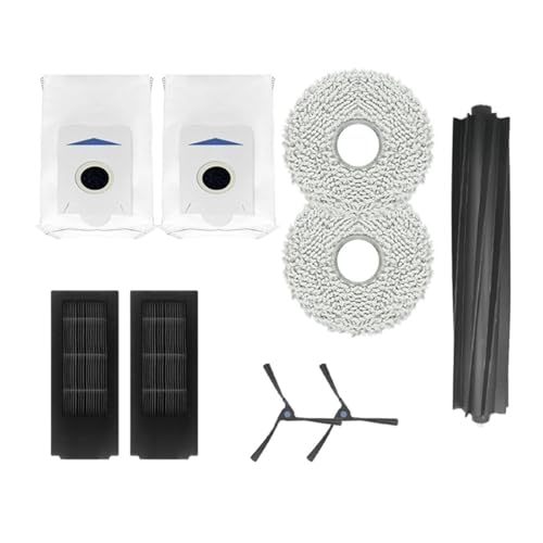 Filtro y cepillo giratorio para DEEBOT X2 Pro con diseño anticaída de cerdas de nylon 2