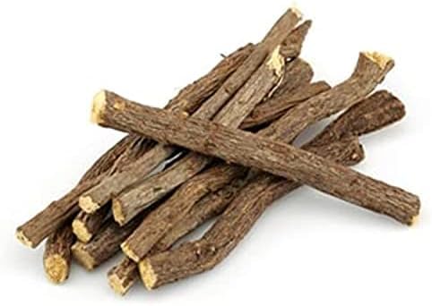 DR SALEEM SOHL Mulethi Sticks Licorice Roots Glycyrrhiza Glabra Yashtimadhu-Athimathuram Root (100gm Raw)