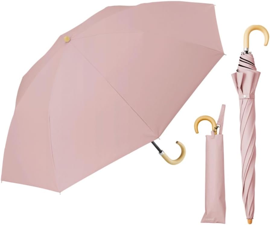 Amazon | -40℃遮熱効果 COKAGE+ 日傘 折りたたみ 2段 55cm 完全遮光