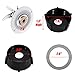 Replacement Parts Compatible with Oster Osterizer Blender Blade with Rubber Seal Gasket & 4902 Jar Bottom - 6 Point Fusion Blade 4980