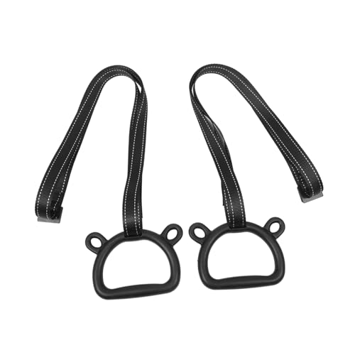 Set de anillas de gimnasia para interior con correas gruesas miniatura 1